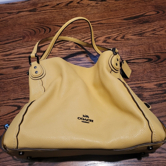 Coach Yellow Handbag - Picture 4 of 4